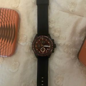 Mens Fossil FS-54 radio Watch